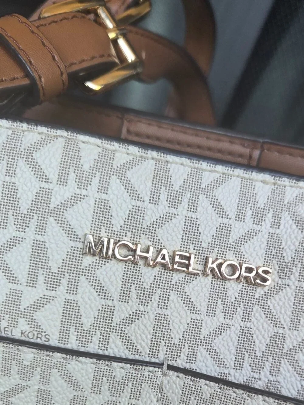 Michael Kors large white